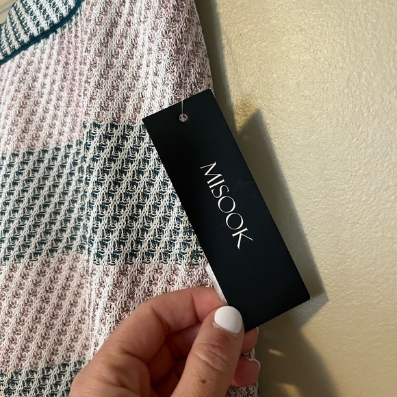 Misook Bold Plaid Tweed Knit Shorts NWT - Picture 4 of 8